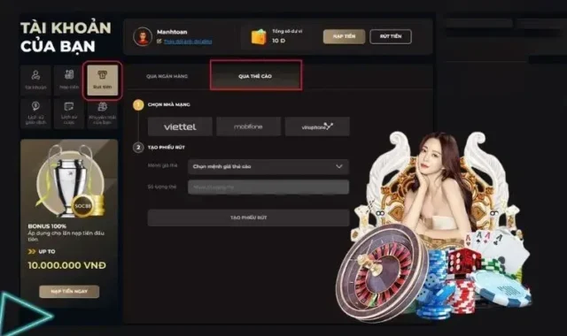 Những Lưu Ý Quan Trọng Khi Nạp Rút Tiền Soc88